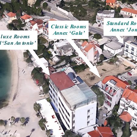 Hotel Jona Подстрана Екстериор снимка